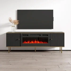 Camelia 63-Inch Electric Fireplace TV Stand