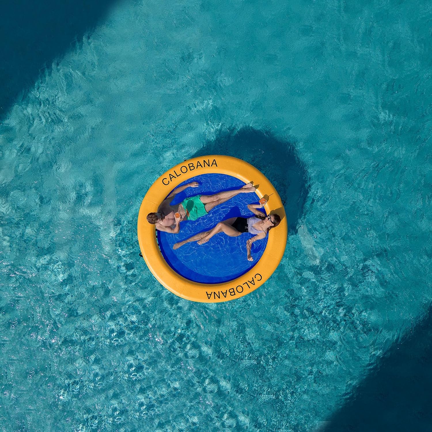 Round Floating Ring Hammock - Heavy Duty Inflatable Raft - Image 74