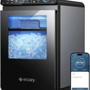 Smart Countertop Pebble Ice Maker, 44 Lb./24H, Self-Cleaning