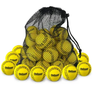 Mini Foam Baseballs Soft Practice Balls | 20-pk