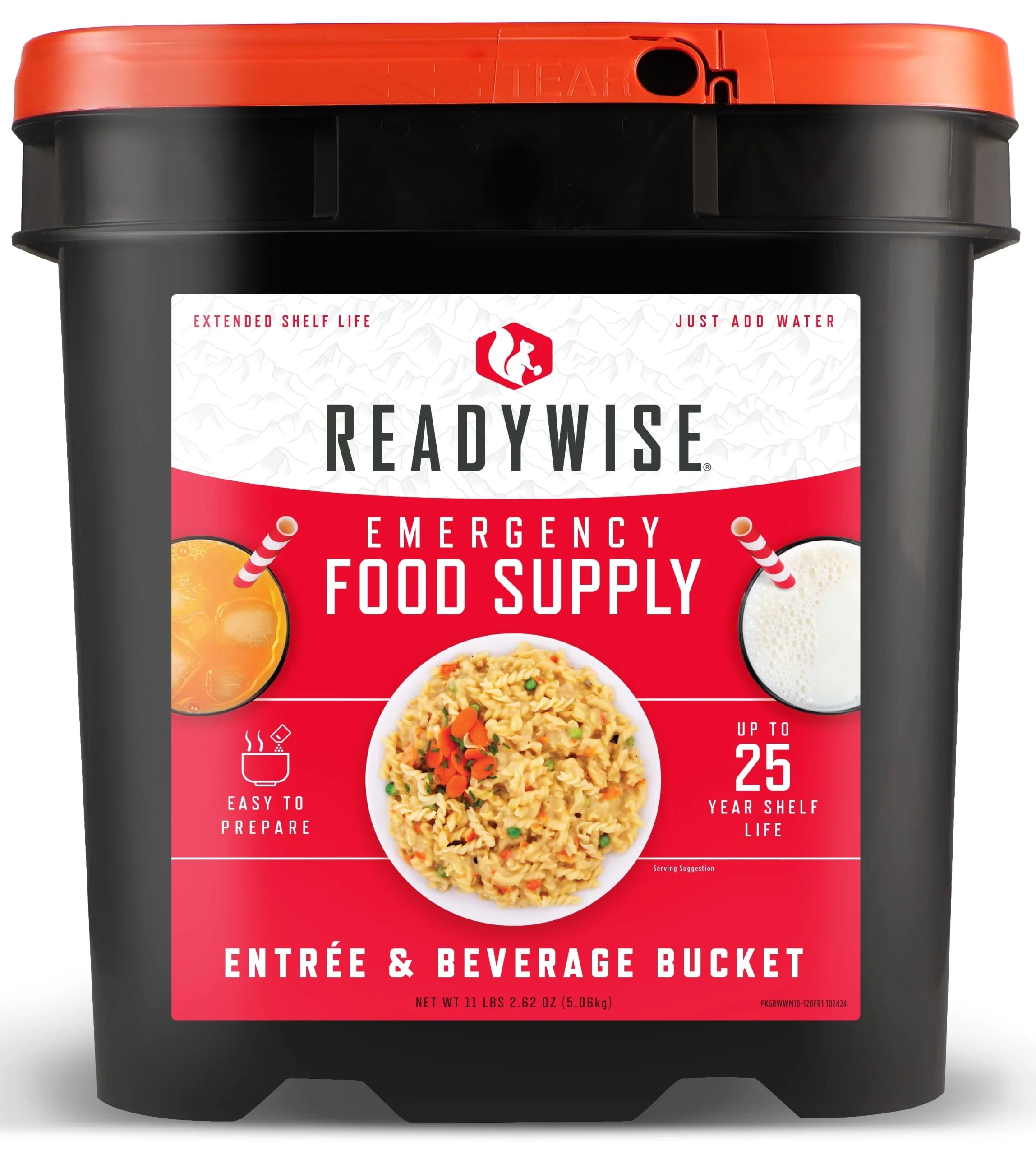 ReadyWise Emergency Food Supply, 120 Serving Entree and Beverage - Image 2