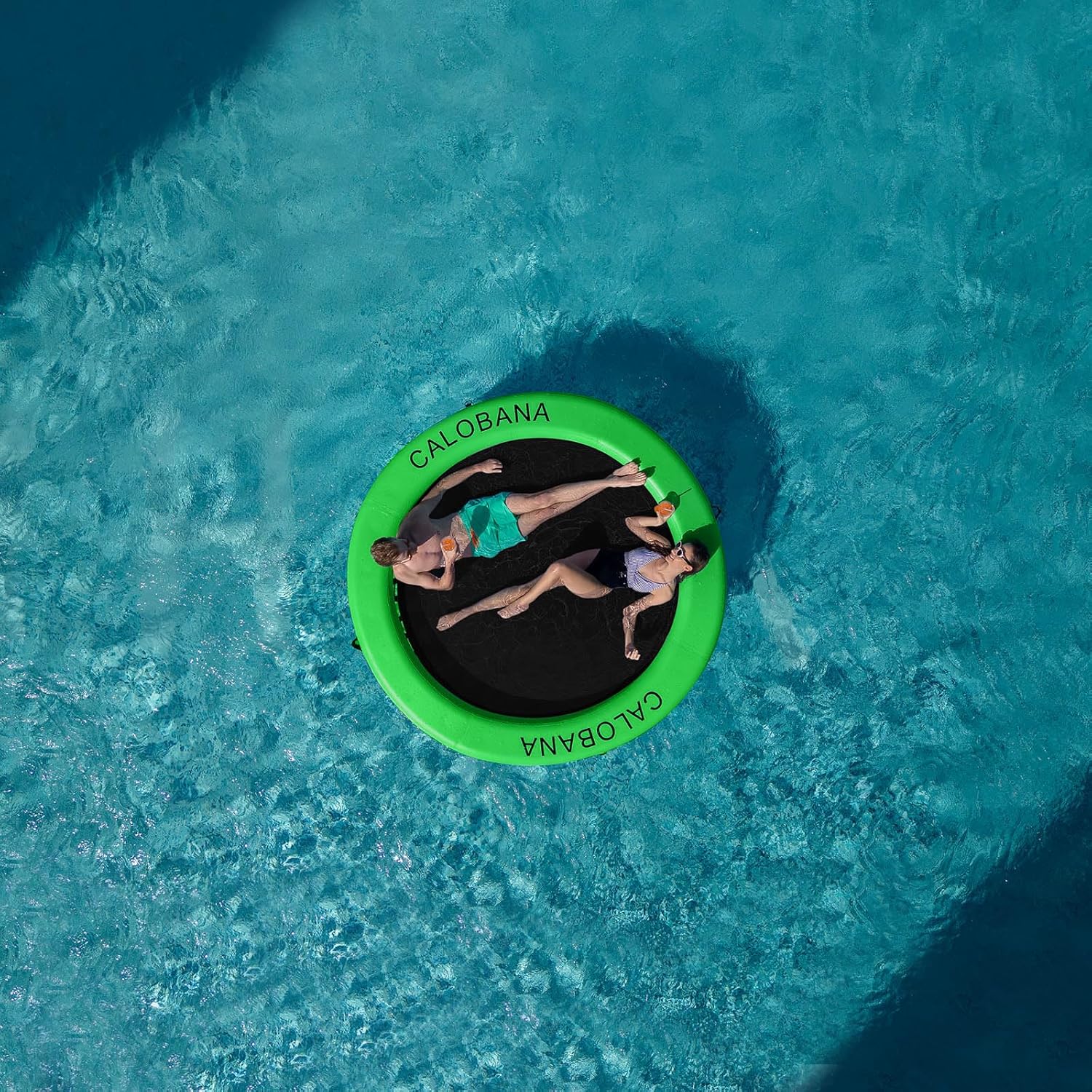 Round Floating Ring Hammock - Heavy Duty Inflatable Raft - Image 41
