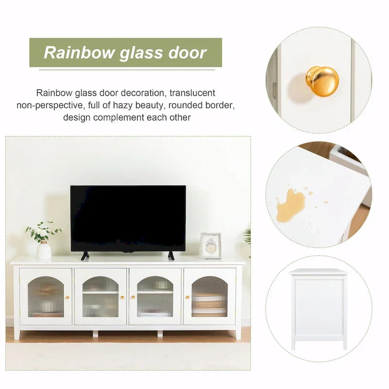 71-Inch Modern TV Cabinet Entertainment Center - Image 16