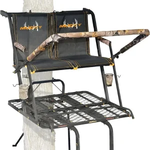 Ladder Tree Stand, 20ft, 500lb Capacity, 2-Person