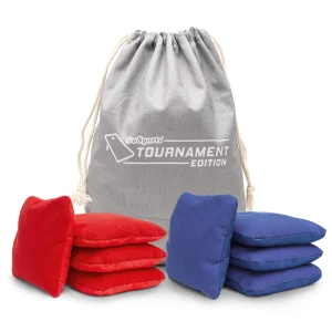 Dual Sided Side & Stop Cornhole Bean Bag, 8-pk | Red Blue