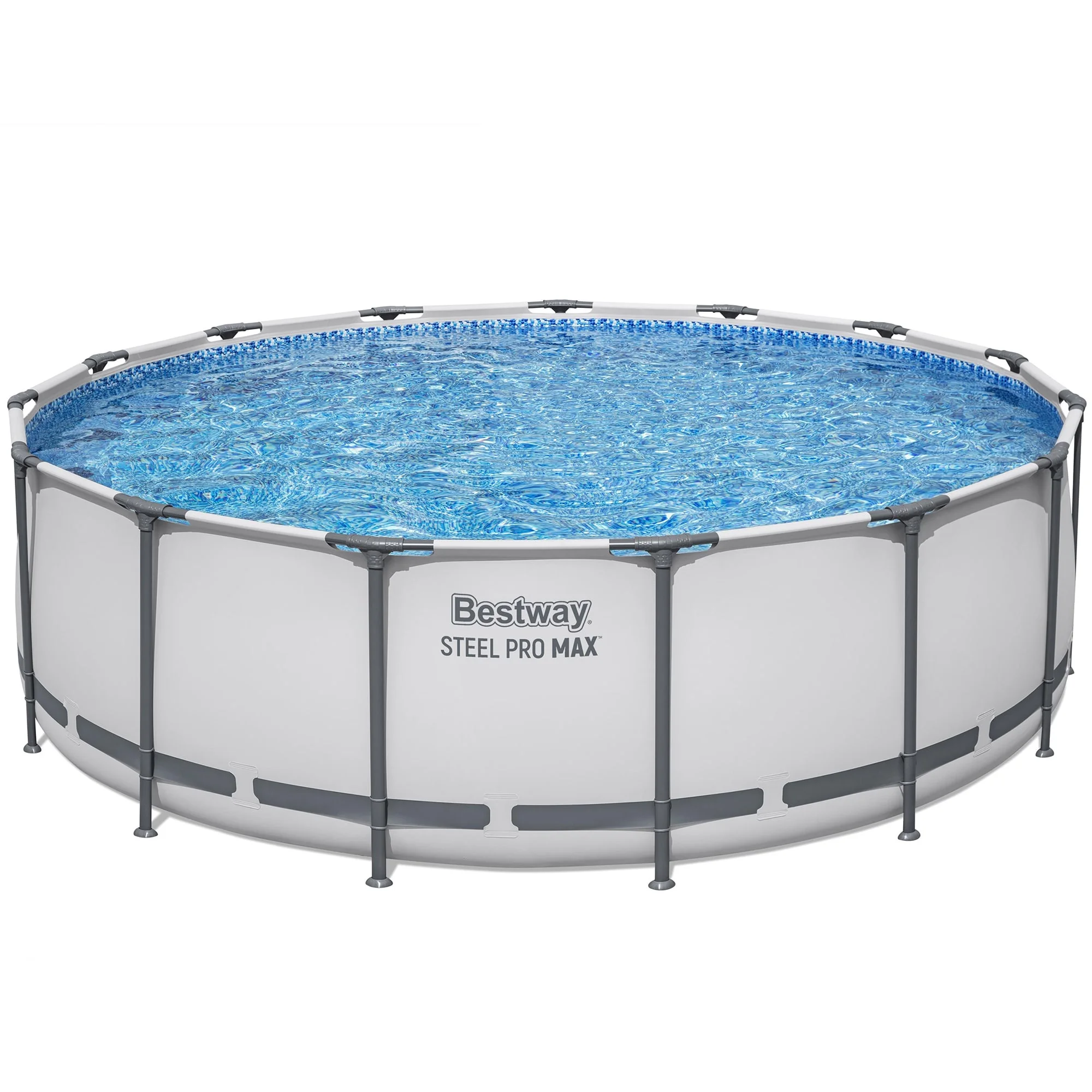 Bestway: Steel Pro MAX 15' X 48" Above Ground Pool Set - 4231 Gallon, Outdoor Family Pool, Corrosion & Puncture Resistant, Includes Filter, Pump, Ladder & Cover - Image 10