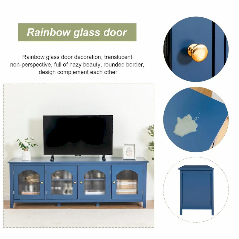 71-Inch Modern TV Cabinet Entertainment Center - Image 48