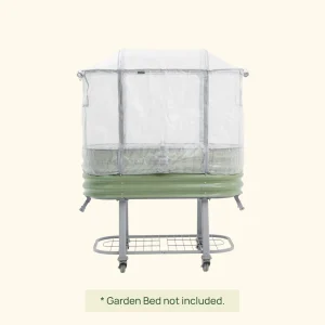 Greenhouse Frost Cover for Self-Watering Elevated Rolling Bed | 2.0'W x 4.0'L / Cover Only