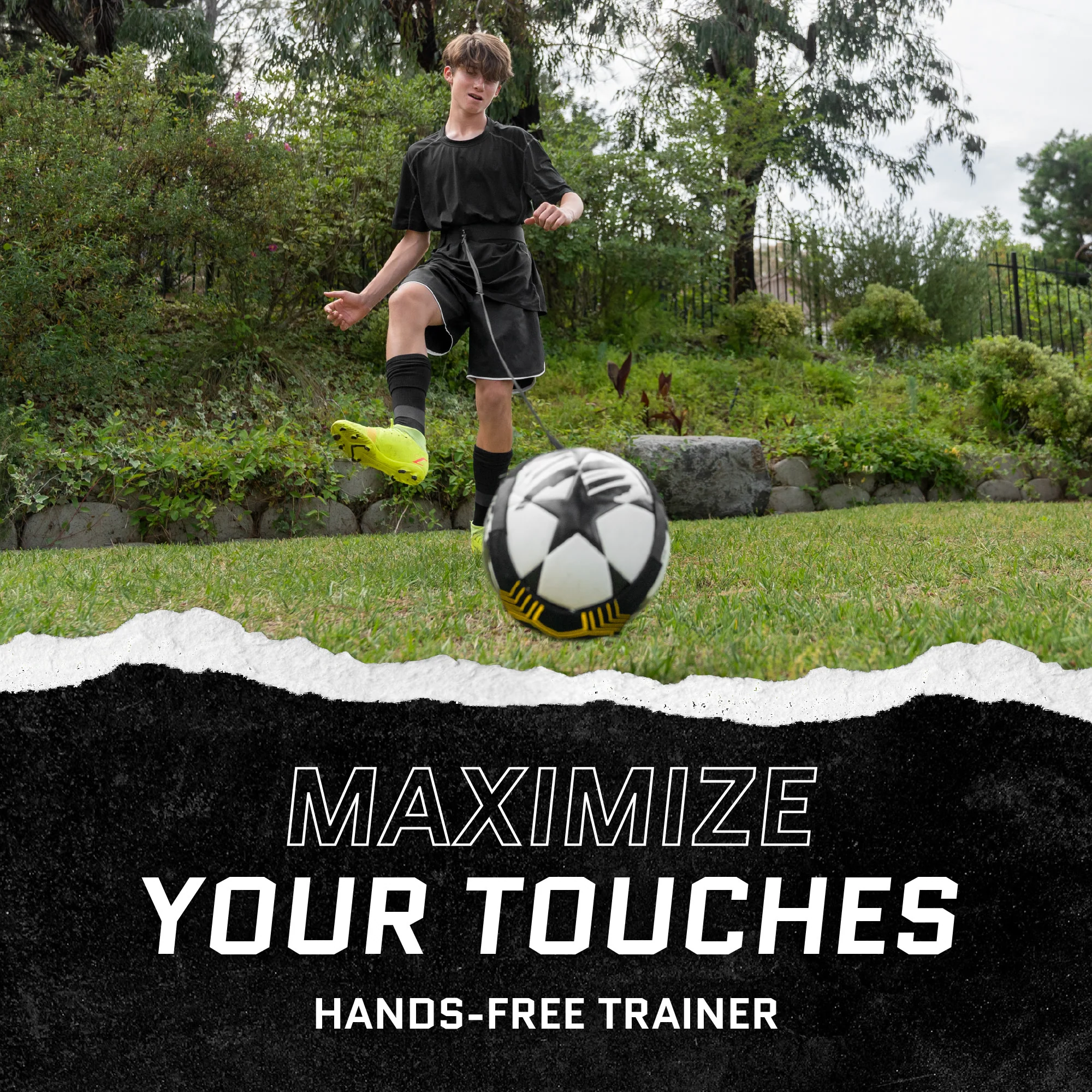 Star Kick Solo Soccer Trainer | Volt - Image 4