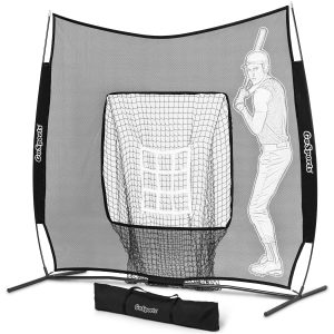 7' x 7' Baseball & Softball Net with Xtraman Batter