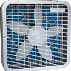 Lasko Air Flex 2-in-1 Box Fan & Air Purifier, 20-Inch, 3 Speeds, White, FF305