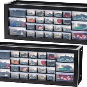 Drawer Parts Cabinet - 26-Drawer (2 Pack)