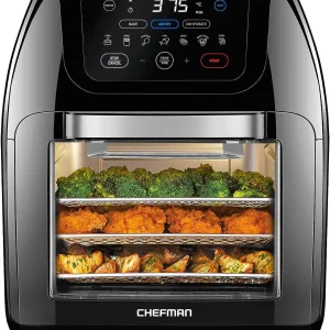 CHEFMAN Multifunctional Digital Air Fryer+ Rotisserie, Dehydrator, Convection Oven