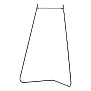 Metal Garment Rack - Corner | Black