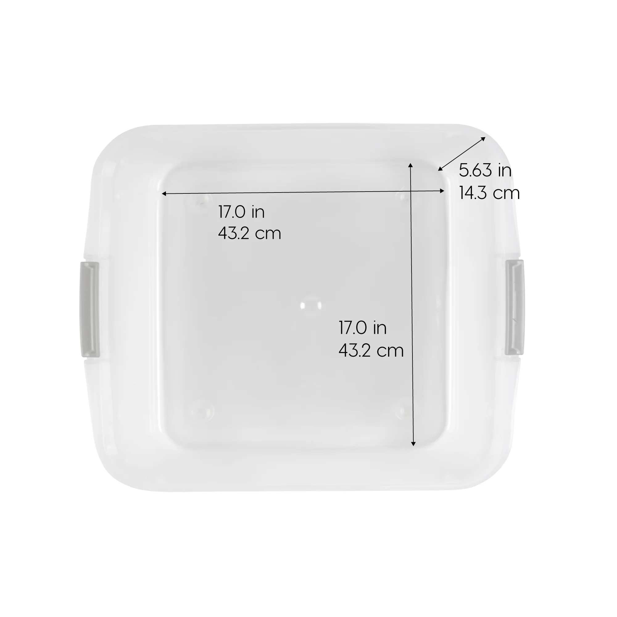 Under Bed Storage Box with Easy Slide Low-friction Disks 3 Pack - 8.3 gal. (33 qt.) - Image 2