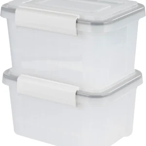 WeatherPro Photo Storage Case with 7 Inner 4" x 6" Picture Cases, 2-Pack