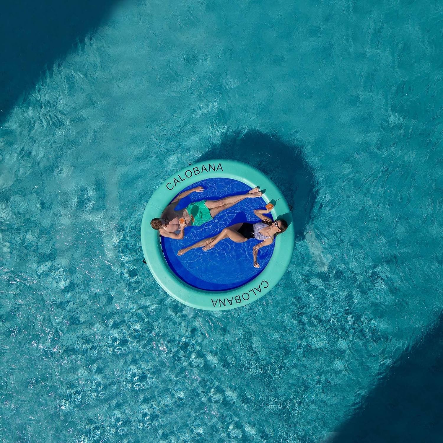 Round Floating Ring Hammock - Heavy Duty Inflatable Raft - Image 69