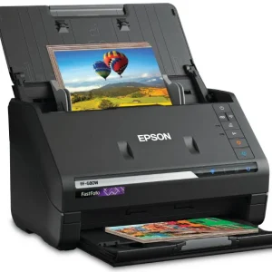 2025 FastFoto FF-680W Wireless High-speed Photo Scanning System – Black