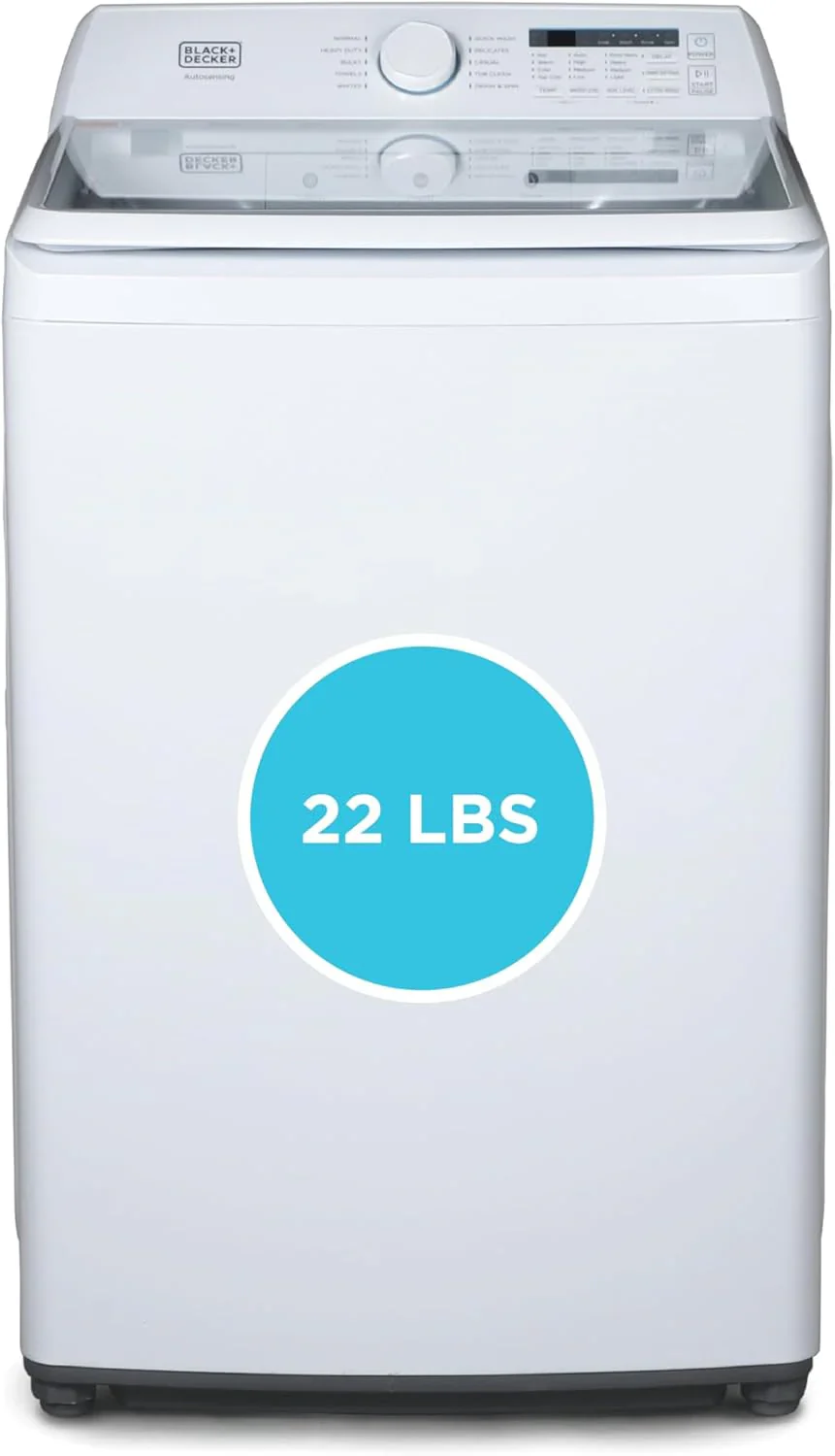 BLACK+DECKER Small Portable Washer Washing Machine for Household Use Portable Washer - Image 4