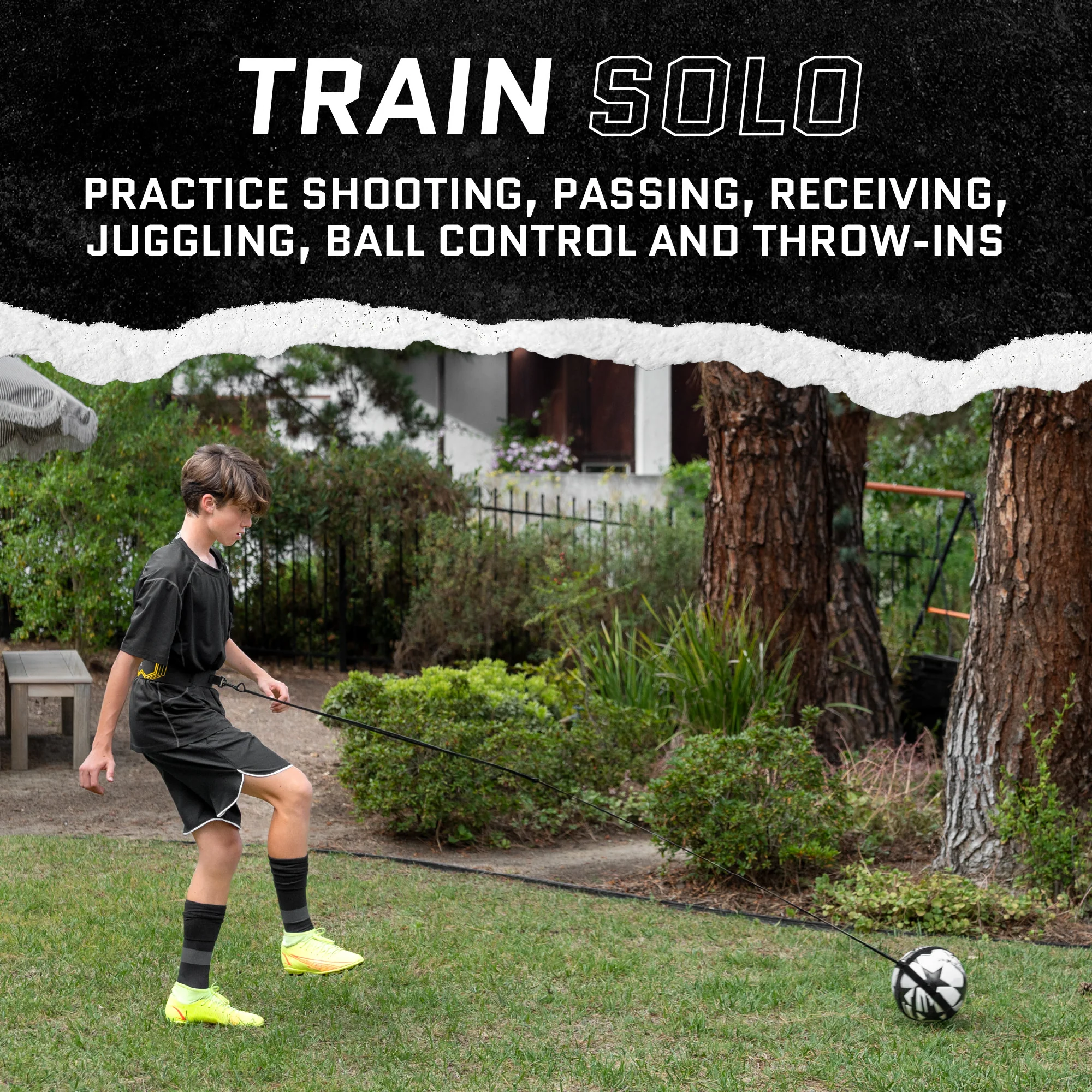 Star Kick Solo Soccer Trainer | Volt - Image 3