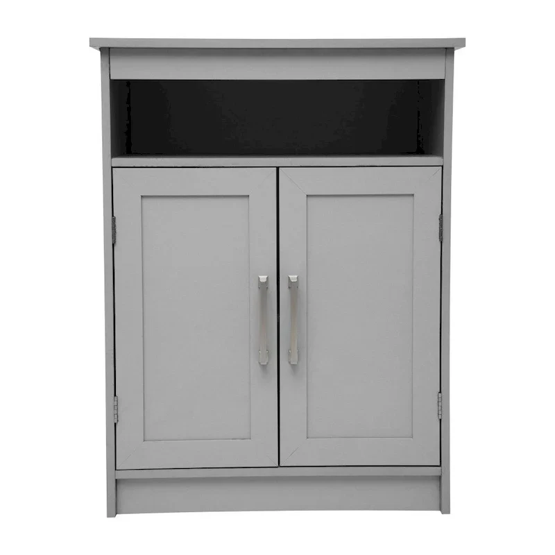 Magnetic Closure Floor Cabinet Organizer with Shelves - Image 11