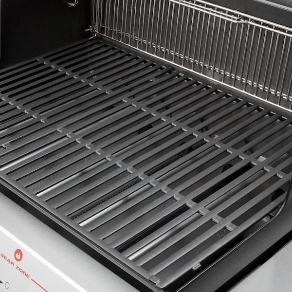 Genesis E - 325s 3 - Burner Propane Gas Grill in Black with Built - in Thermometer - Image 6