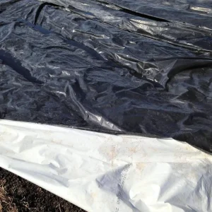 Backyard Garden Silage Tarp - 6 mil Reversible Black & White | 10' x 12'