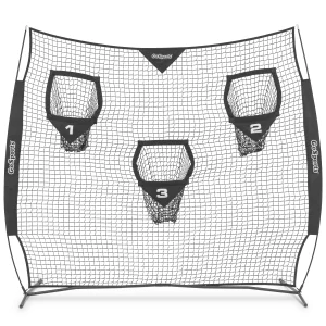 6' x 6' QB Training Throwing Net | Black