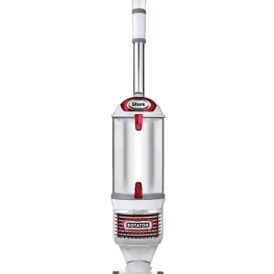 Shark NV501 Rotator Professional Lift-Away Upright Vacuum with HEPA Filter, Swivel Steering, LED Headlights, Wide Upholstery Tool, Dusting Brush & Crevice Tool, White/Red, 12, 18, 14.