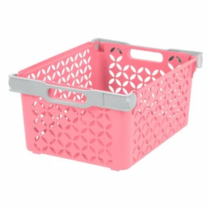 Decorative Basket - Medium Deep | Pink