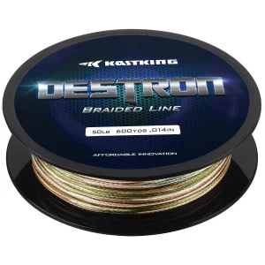 KastKing Destron Braided Fishing Line 150 Yards | Camo / 80 LB
