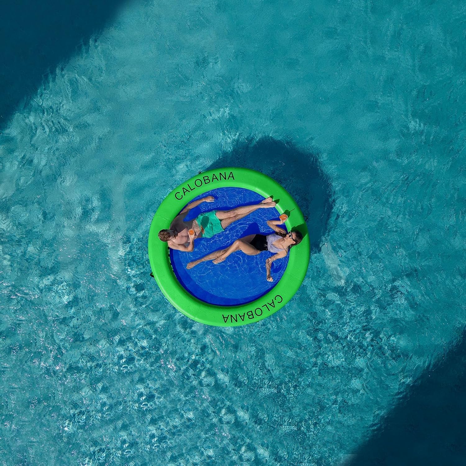 Round Floating Ring Hammock - Heavy Duty Inflatable Raft - Image 46