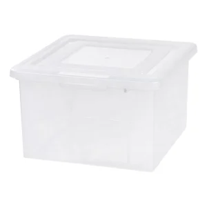 Letter and Legal Snap Lid File Box - 38 QT