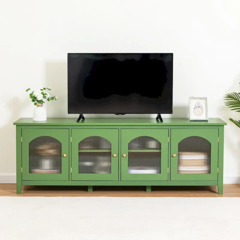 71-Inch Modern TV Cabinet Entertainment Center - Image 5
