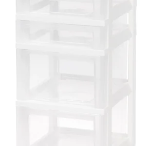 Storage Drawer Cart with Organizer Top - 7 Drawer | White