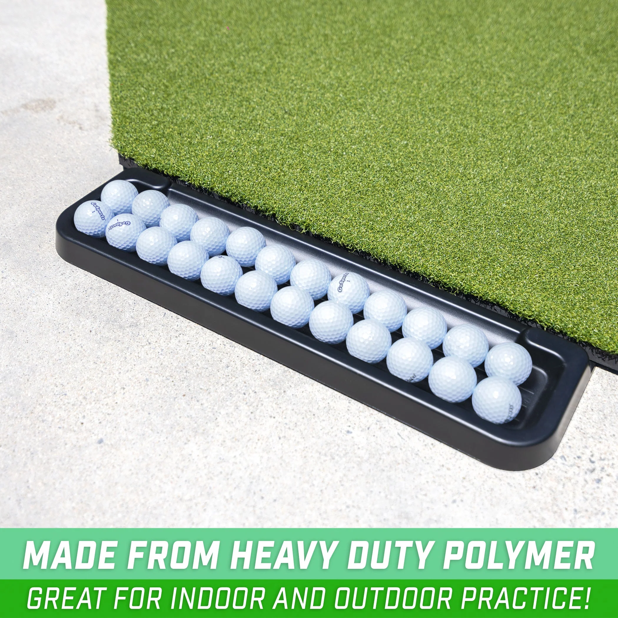 All-Weather Golf Ball Tray (24-Ball) | Black - Image 3
