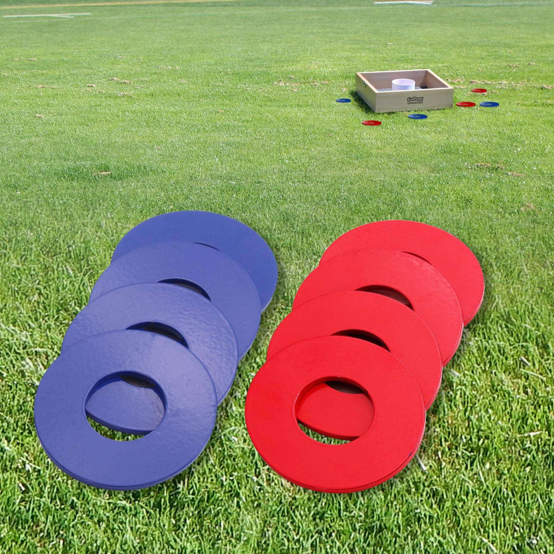 Washer Toss Replacement Set, 8-pk | Powder Coated Steel - Image 2