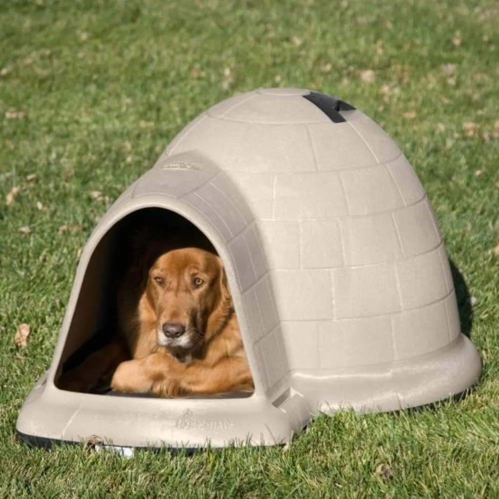 Petmate Indigo Dog House (Igloo Dog House. Made in USA with 90% Recycled Materials. All-Weather Protection Pet - Image 19