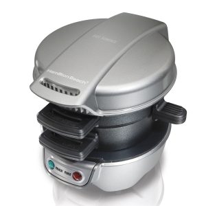 Hamilton Beach Breakfast Sandwich Maker, Silver