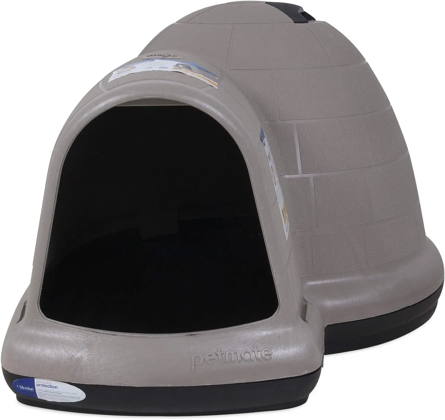 Petmate Indigo Dog House (Igloo Dog House. Made in USA with 90% Recycled Materials. All-Weather Protection Pet - Image 25