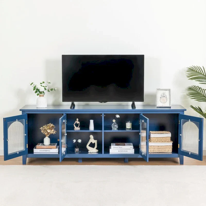 71-Inch Modern TV Cabinet Entertainment Center - Image 41