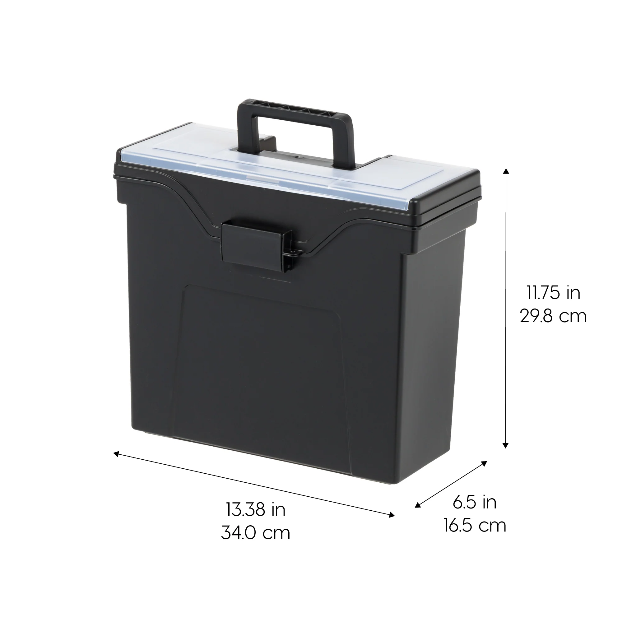 File Box with Lid File Organizer - Image 2