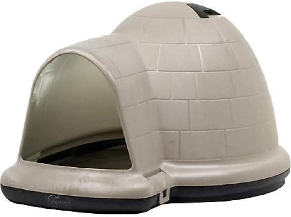 Petmate Indigo Dog House (Igloo Dog House. Made in USA with 90% Recycled Materials. All-Weather Protection Pet - Image 7