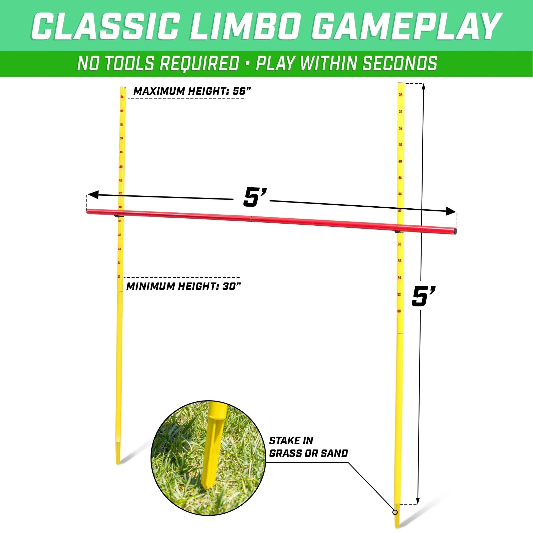 Lawn Limbo Game for Grass - Image 2
