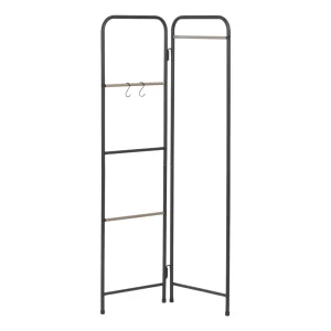 Metal Garment Rack - Foldable | Black