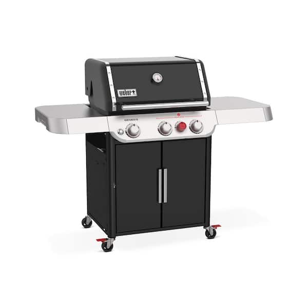 Genesis E - 325s 3 - Burner Propane Gas Grill in Black with Built - in Thermometer - Image 3