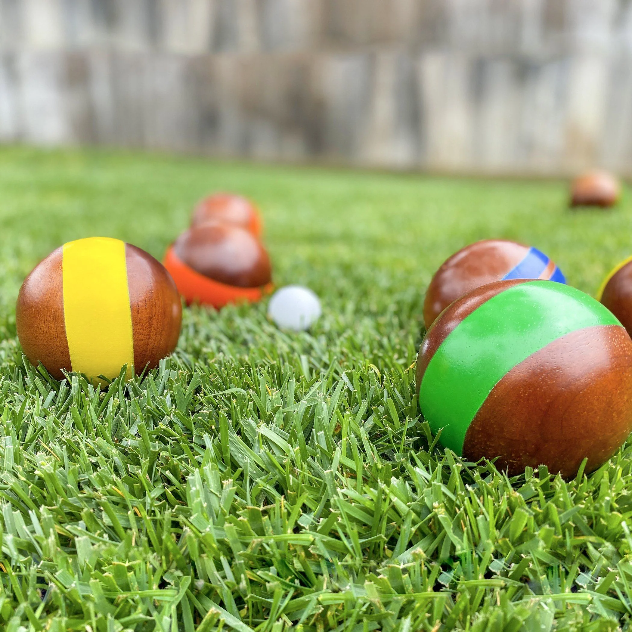 100 mm Hardwood Bocce Set - Image 4