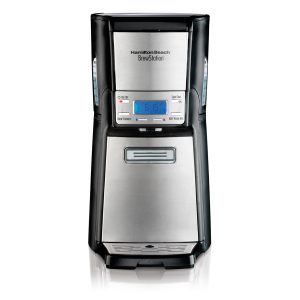 Hamilton Beach BrewStation 12 Cup Programmable Coffee Maker Black & Stainless