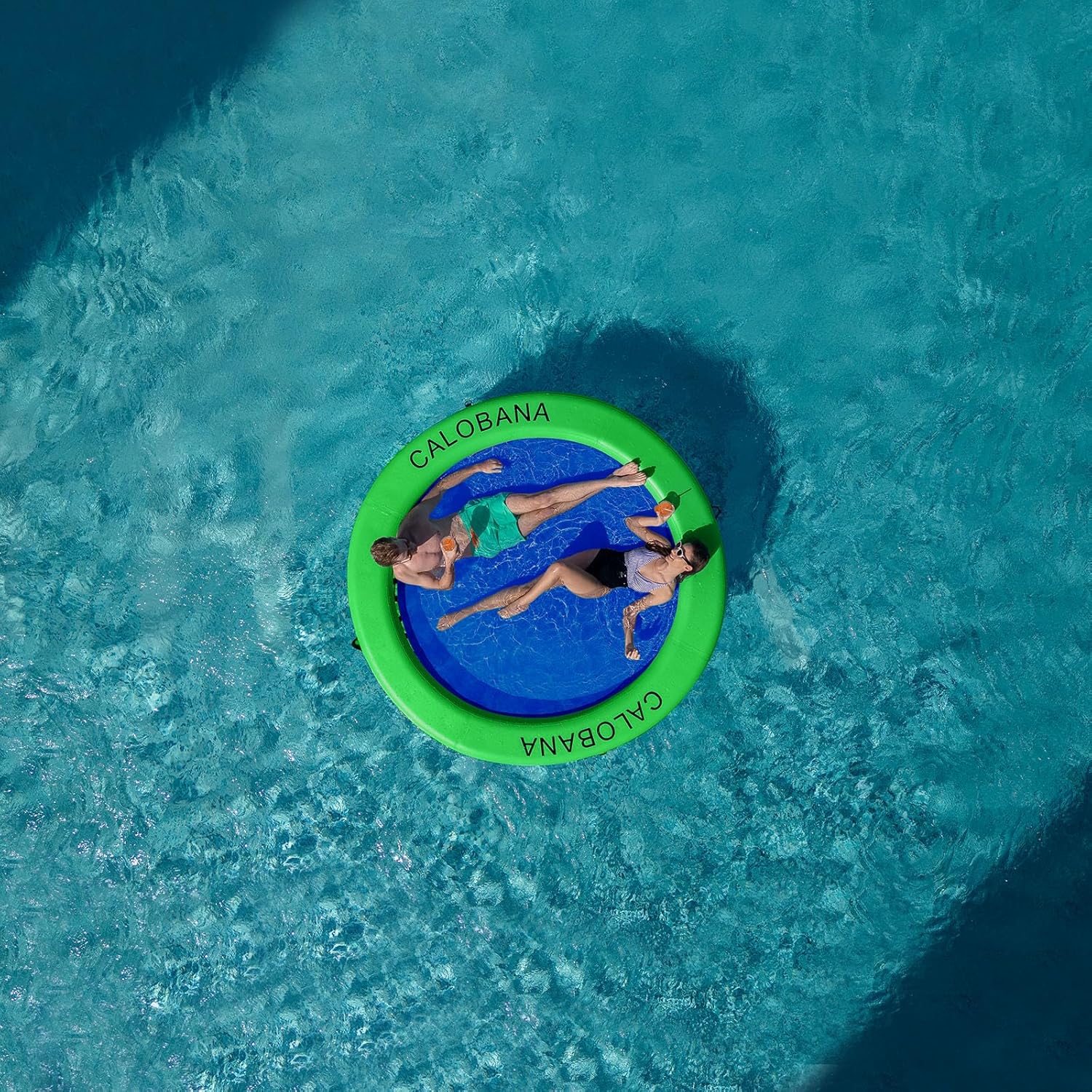 Round Floating Ring Hammock - Heavy Duty Inflatable Raft - Image 31