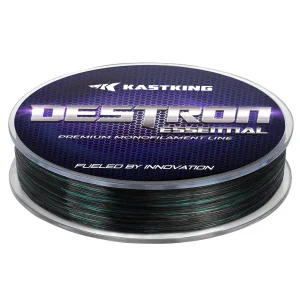 KastKing Destron Essential Monofilament Fishing Line | Midnight Camo / 300 Yds / 4 LB